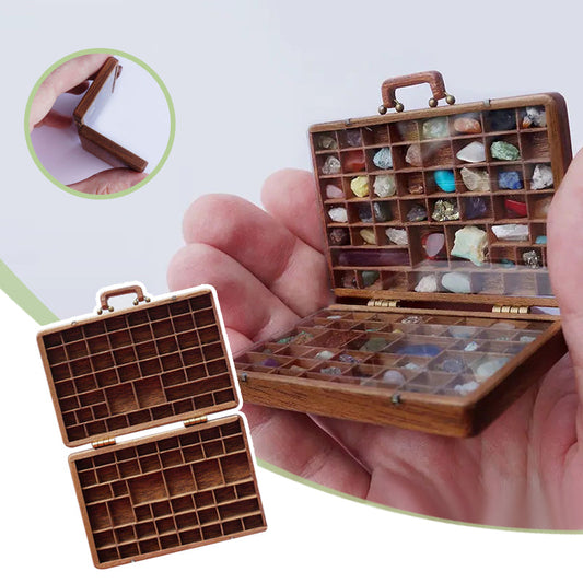 Mini Suitcase for Collection of Stones