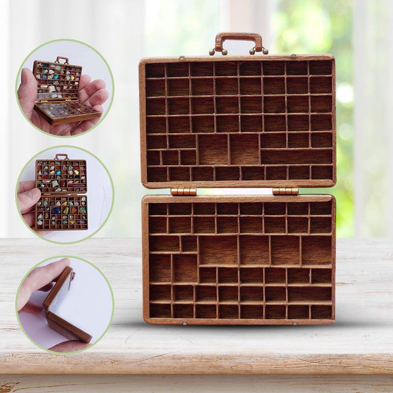 Mini Suitcase for Collection of Stones