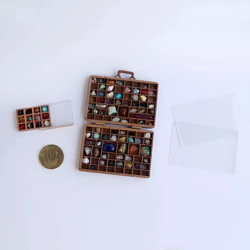 Mini Suitcase for Collection of Stones
