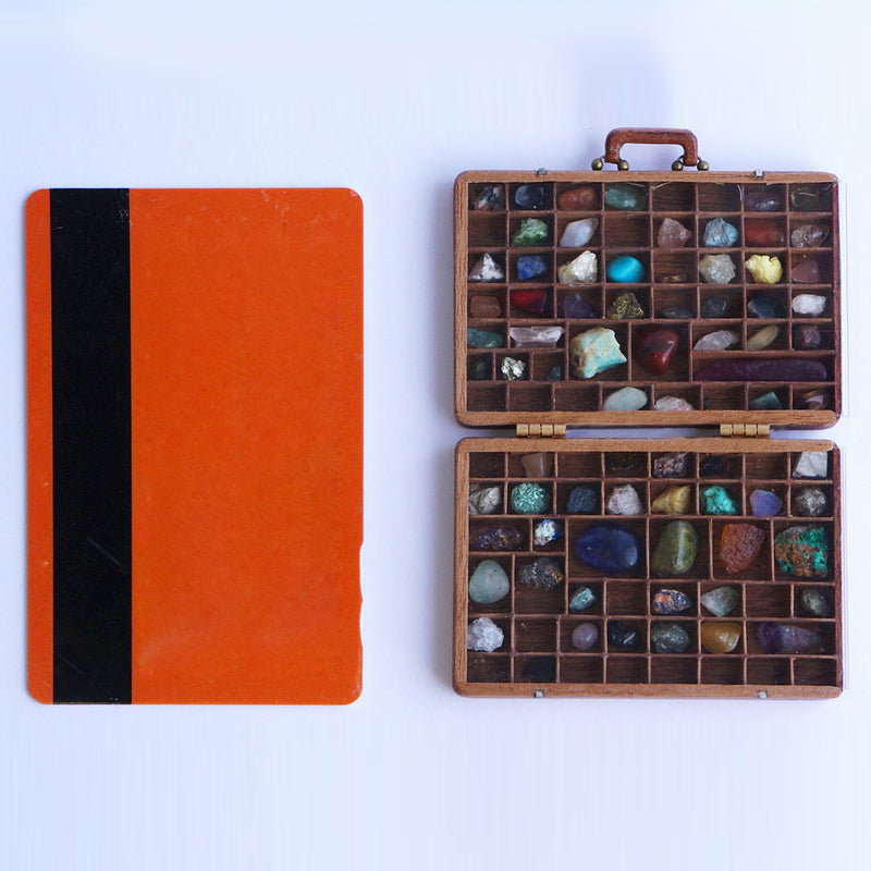 Mini Suitcase for Collection of Stones