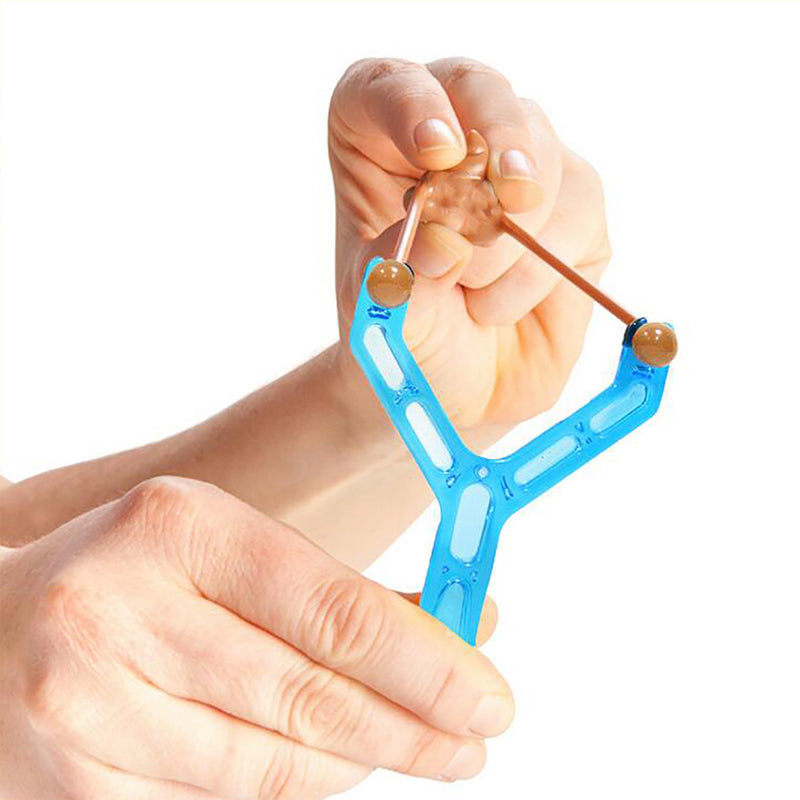 Tricky funny catapult poo slingshot