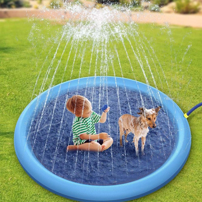 Dog Sprinkler Pool