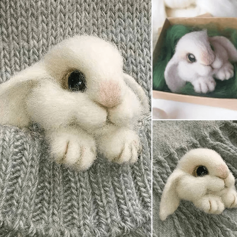 [DIY Package] Felt Animal Brooch