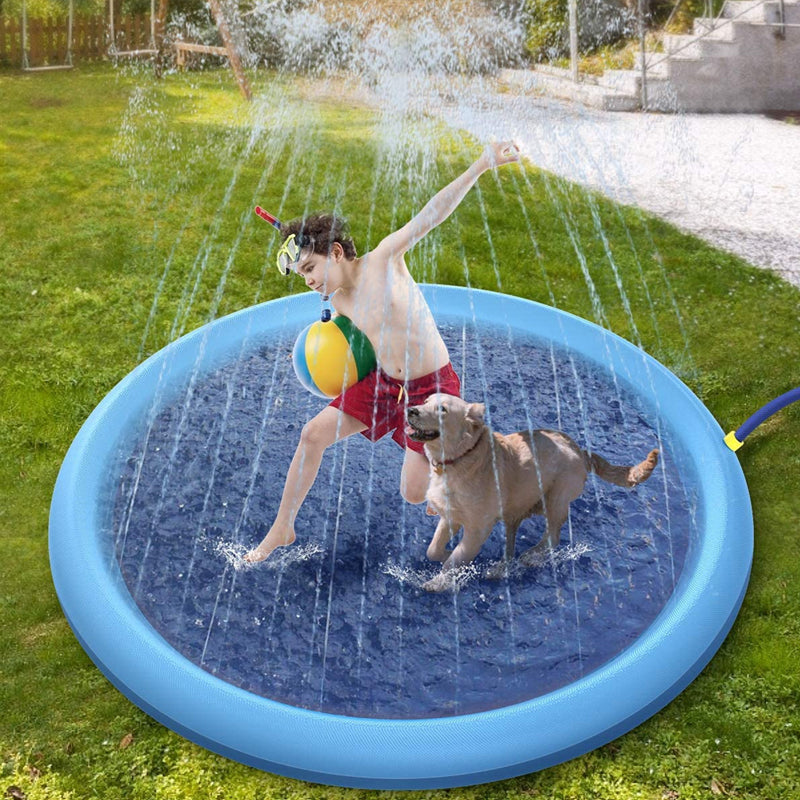 Dog Sprinkler Pool