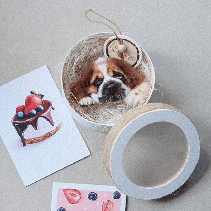 [DIY Package] Felt Animal Brooch