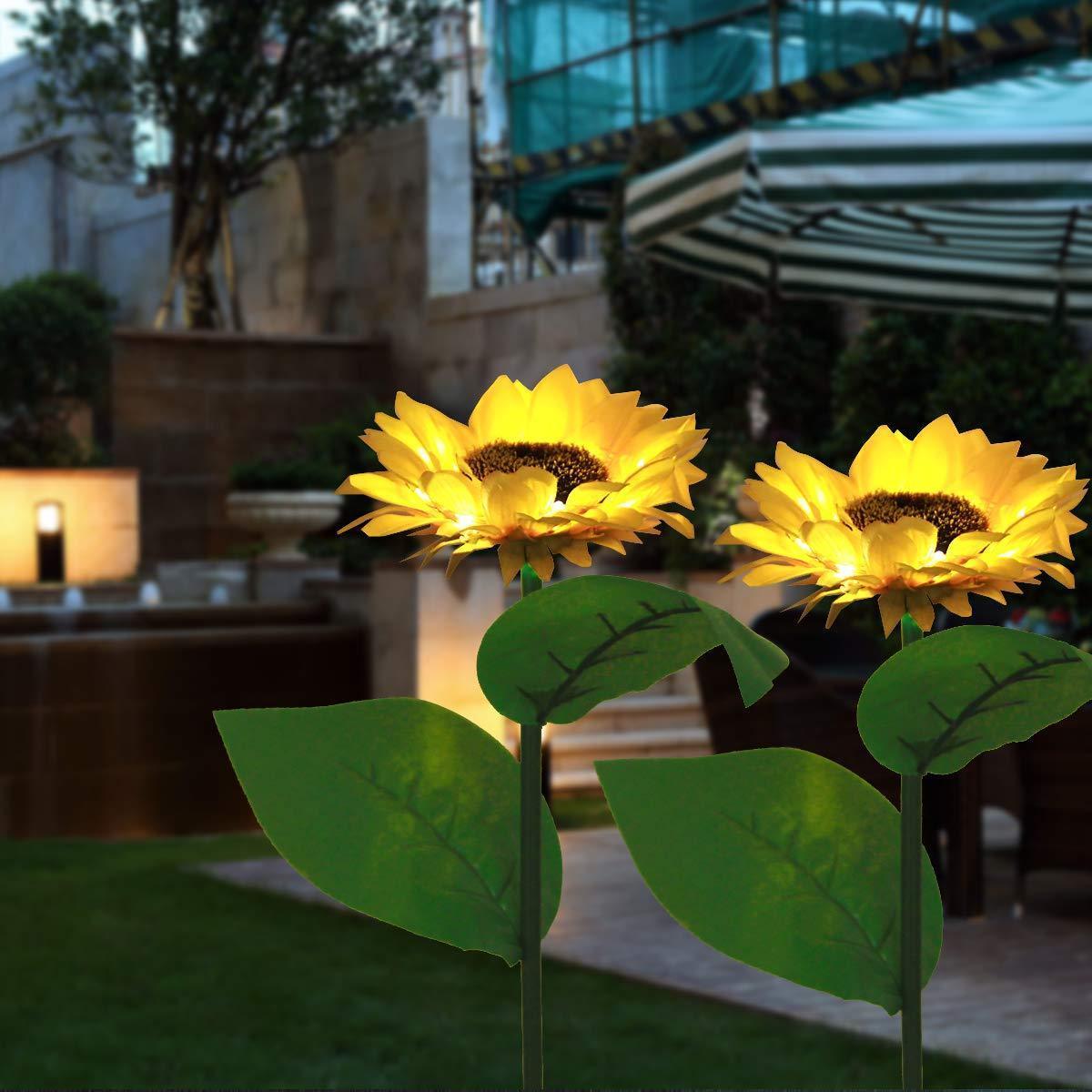 Solar Sunflower Light (2 PCS)