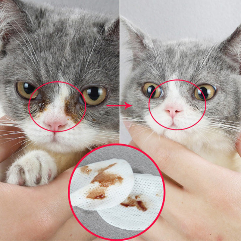 Pets' Tear Stain Wipes