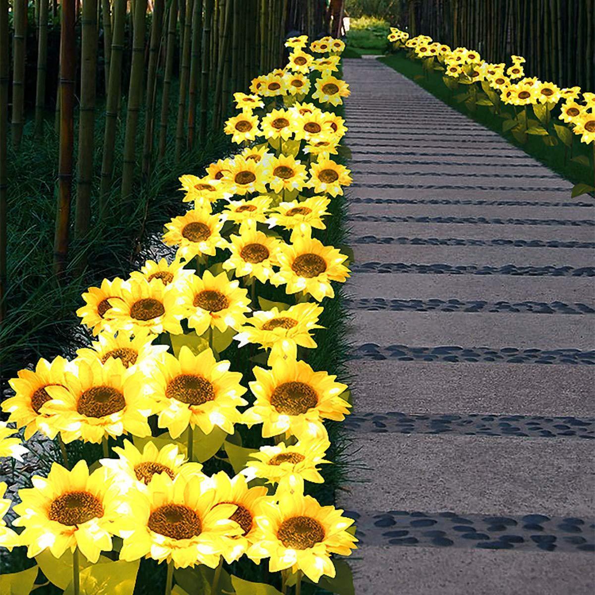 Solar Sunflower Light (2 PCS)